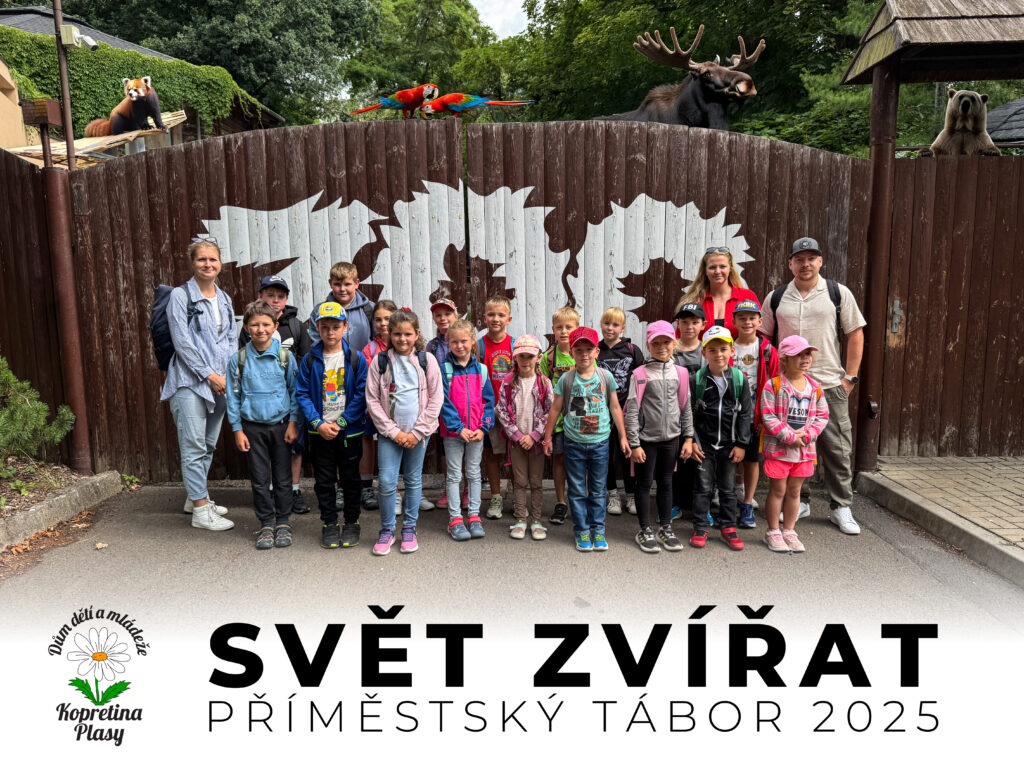 Příměstský tábor - Svět zvířat 2025