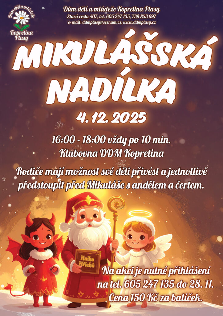 Mikulášská nadílka 2025