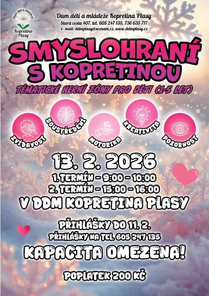 Smyslohraní, Kopretina Plasy,